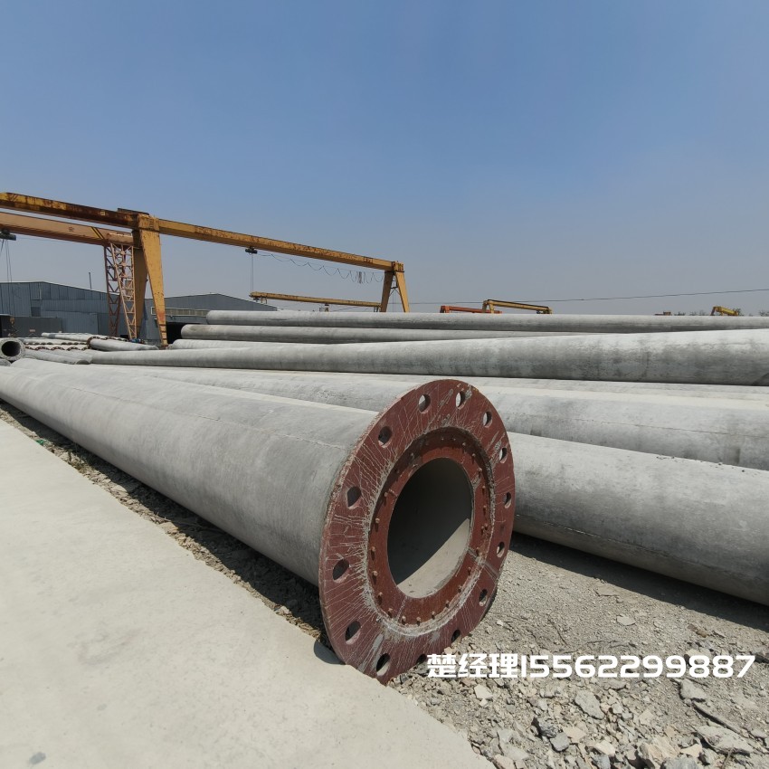 高州12米无拉线电杆